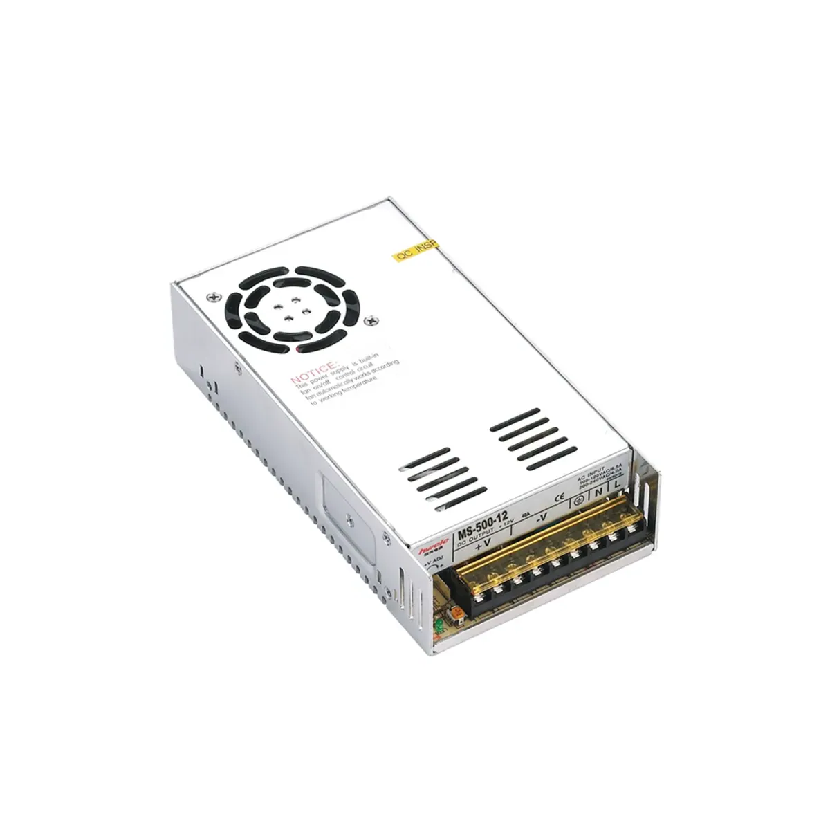 Hvele 500W 20.8A Metal Delikli Tip Güç Kaynağı