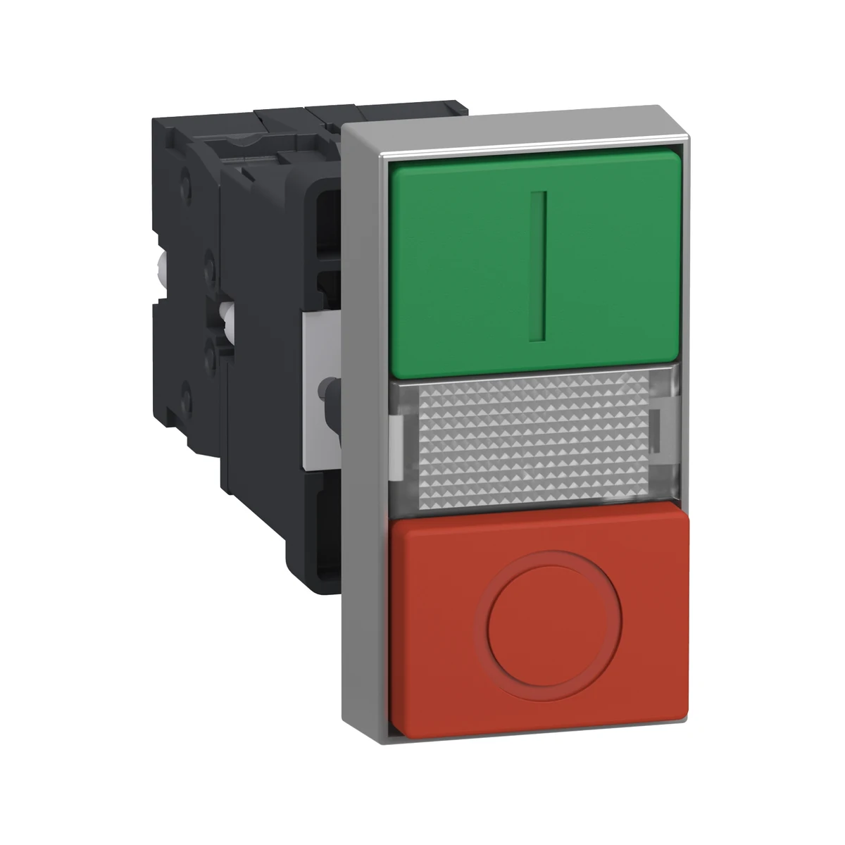 Schneider Electric XA2EW7L3741M5 Double, Spring-Return, Built-in "Protected LED" 220V AC Supply