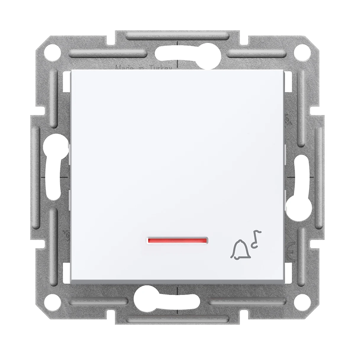 Schneider Electric EPH1770121 Asfora Illuminated Push Button (Bell Symbol) Without Frame