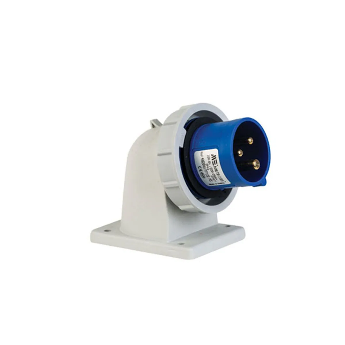 PCE 406204V 3x16A Industrial Plug Angled IP67 Screw Type