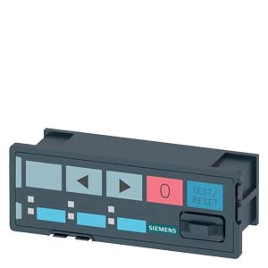 Siemens 3UF7200-1AA01-0 Motor Management Module Operator Panel Titanium Gray