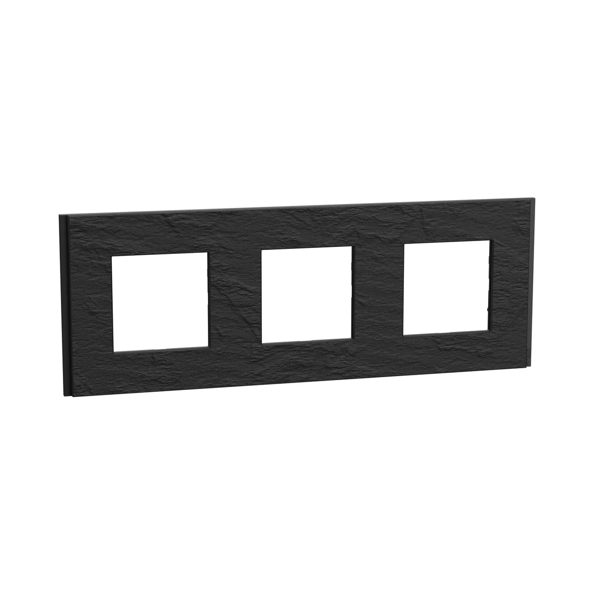 Schneider Electric NU600677 Unica Deco Materials Triple Frame Stone