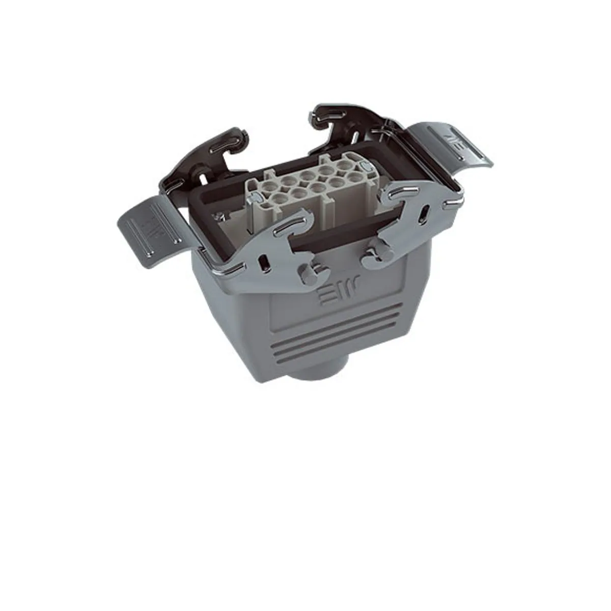 Mete Enerji 403115 10x16A Multi-Outlet Extension Socket Top Entry Gasketed Latched