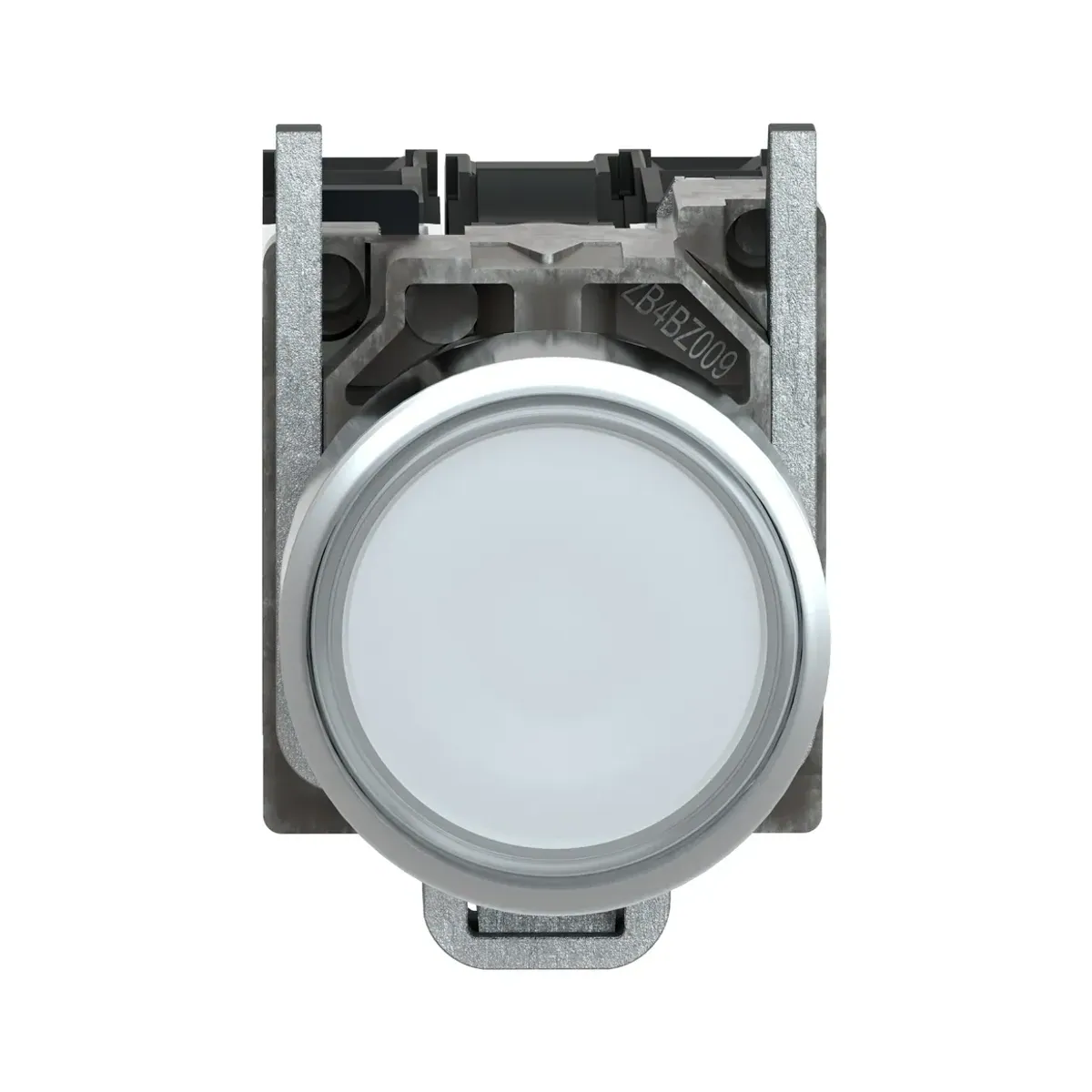 Schneider XB4BW3165 Beyaz Yaylı Işıklı Buton 1NO+1NC 22mm 250V
