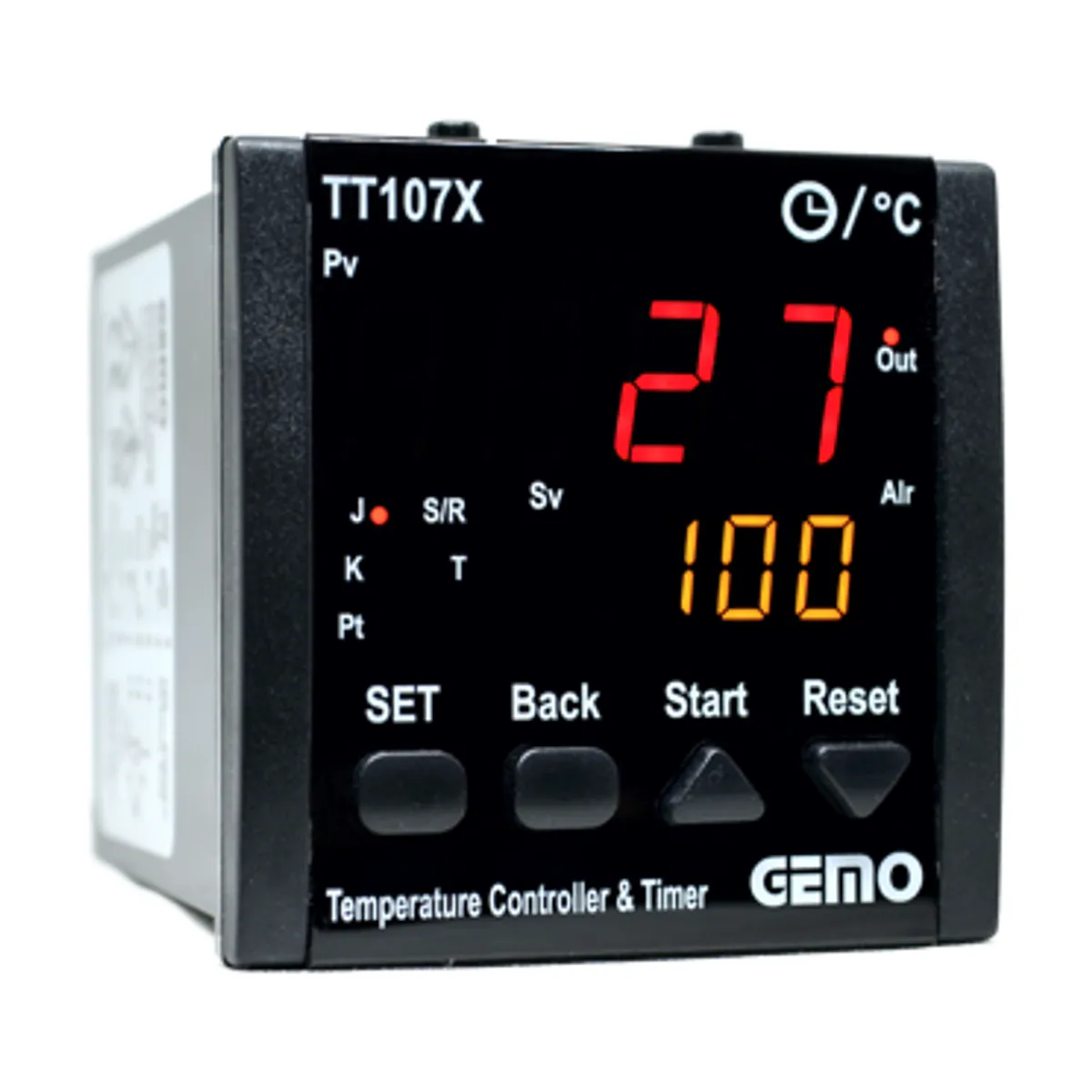 GEMO TT107X dahili zaman röleli Auto-Tune PID sıcaklık kontrol cihazı temsili aile görseli