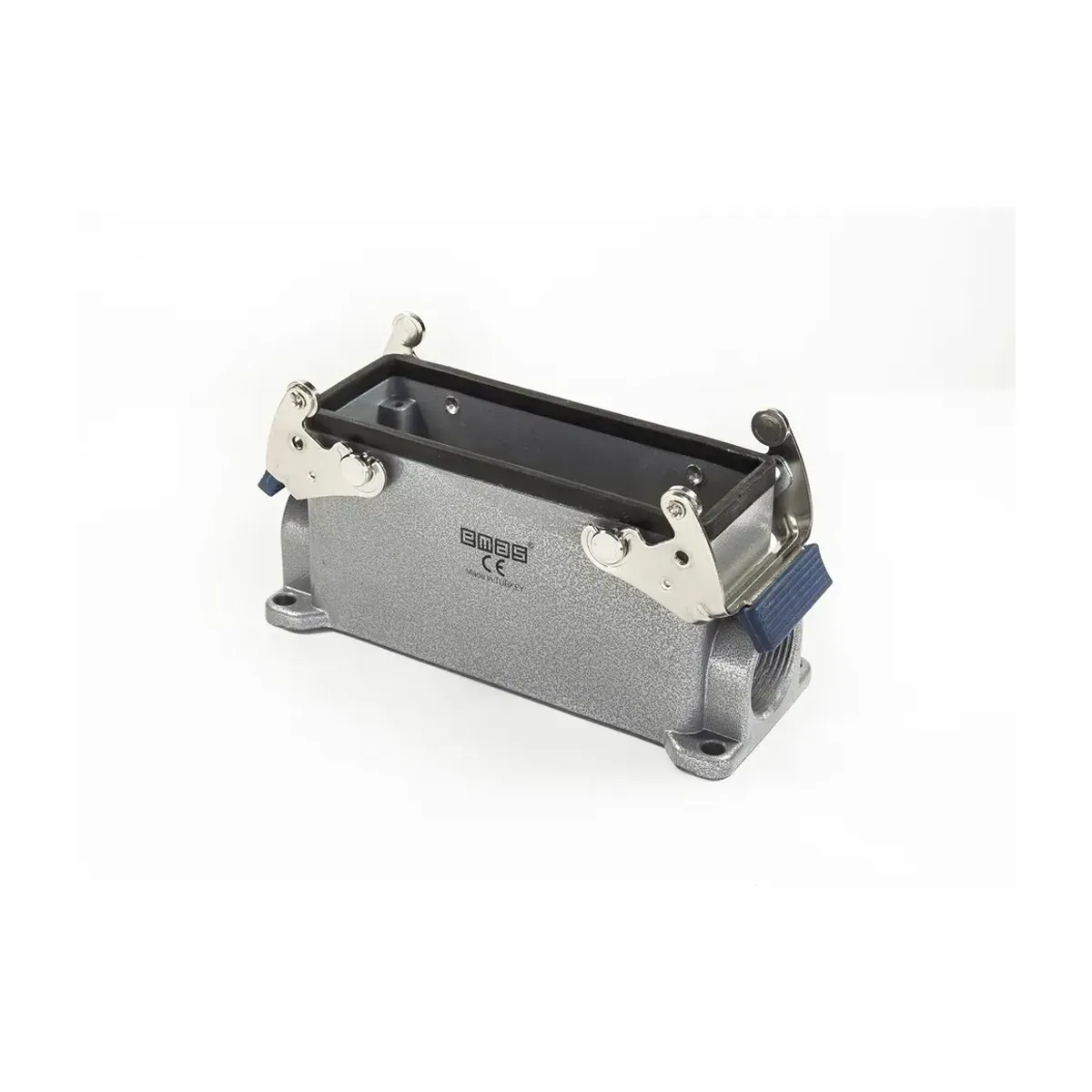 Emas Metal 24 Contact Wall-Mount Type Empty Housing Side Entry 2 Metal Latched Multi-Contact EBM24GD17