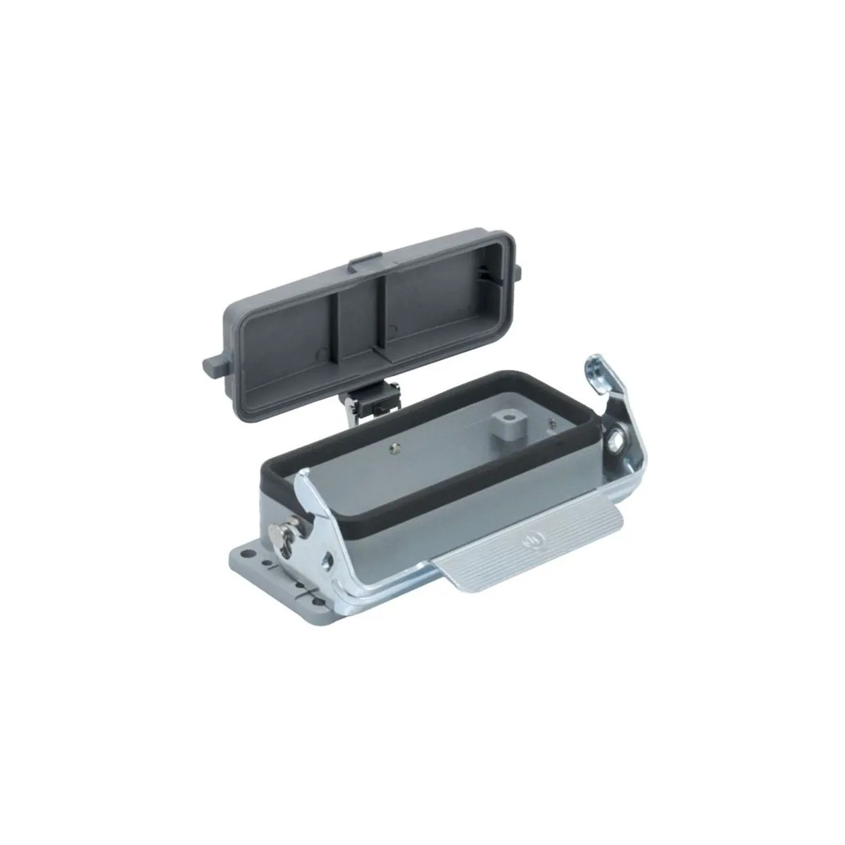 TP Elektrik 24-1616-43-06000 16x16A Multi-Contact Machine Housing - Single Latch (with Cover), IP 65