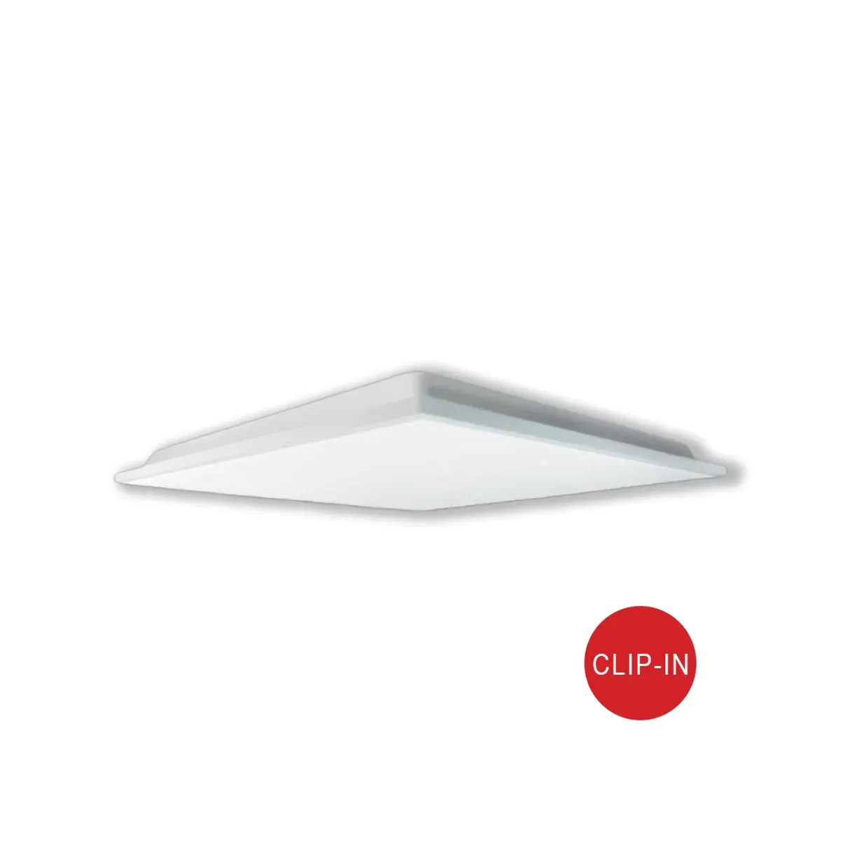 16W Clip-In Flush-Mounted 30x30 Square 4000 K Lumia Series Backlight LED Panel Luminaire