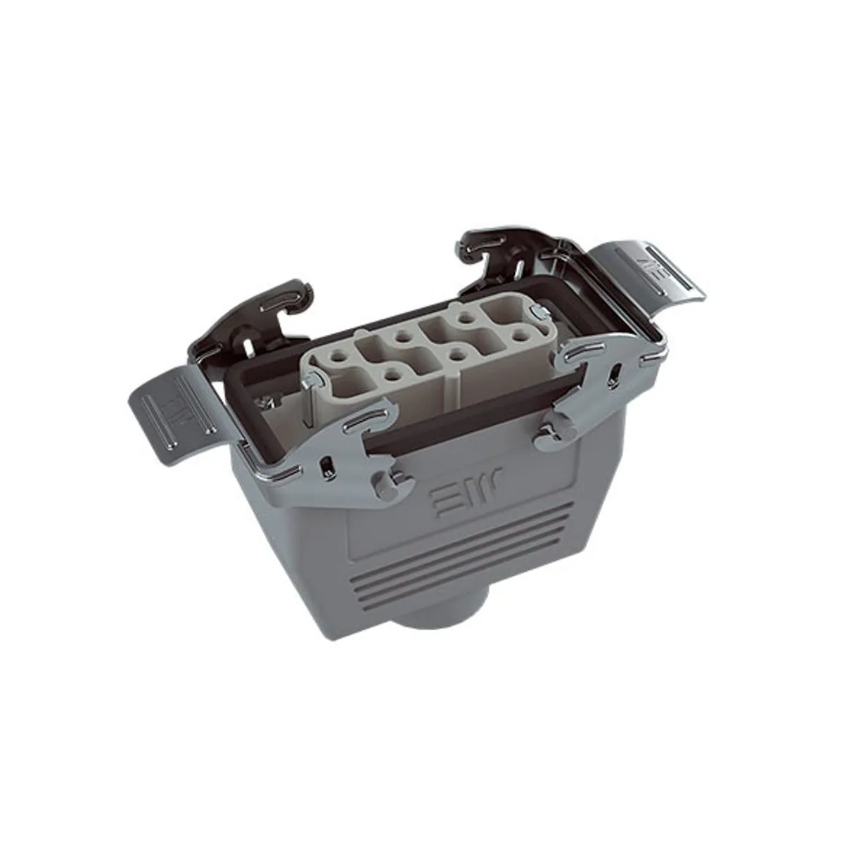 Mete Enerji 403124 6x35A Multi-Outlet Extension Socket Top Entry Gasketed Latched