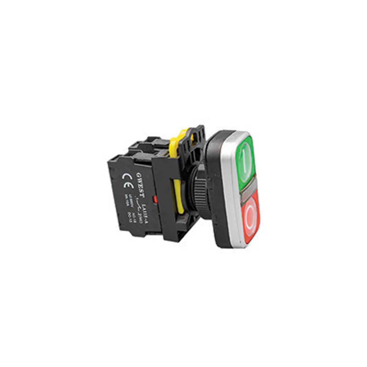 Gwest A5 - 11RD-110 Twin Push Button — Red - Green, 110V, 1NO+1NC