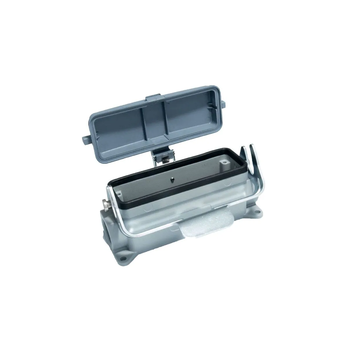 TP Elektrik 24-2416-69-06P21 24x16A Multi-Contact Wall Housing - Single Latch (Plug Release Mechanism) (with Cover), IP 65