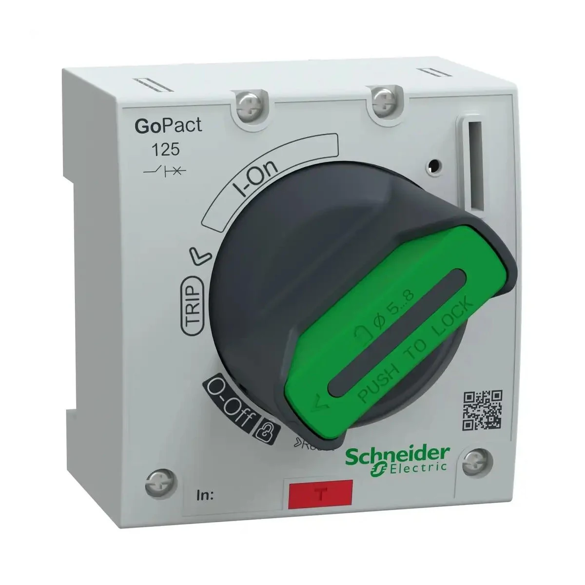 Schneider Electric G12ROTDS Doğrudan Döner Kol GoPact MCCB 125 — üretici temsili ürün görseli