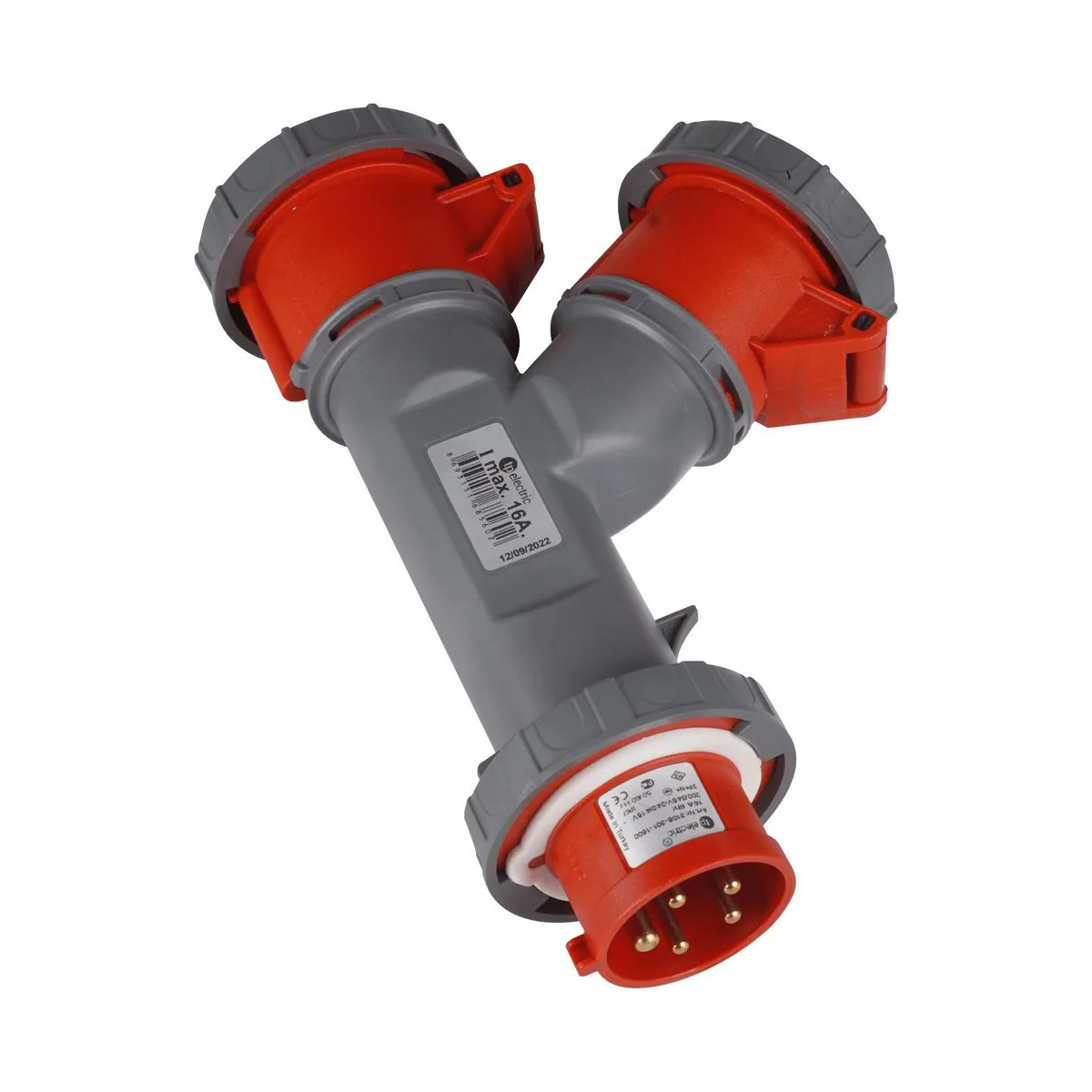 TP Elektrik 3106-512-1600 CEE Çoklu 2Y Priz 2x(5X16A)Priz 5X16A FİŞ IP67