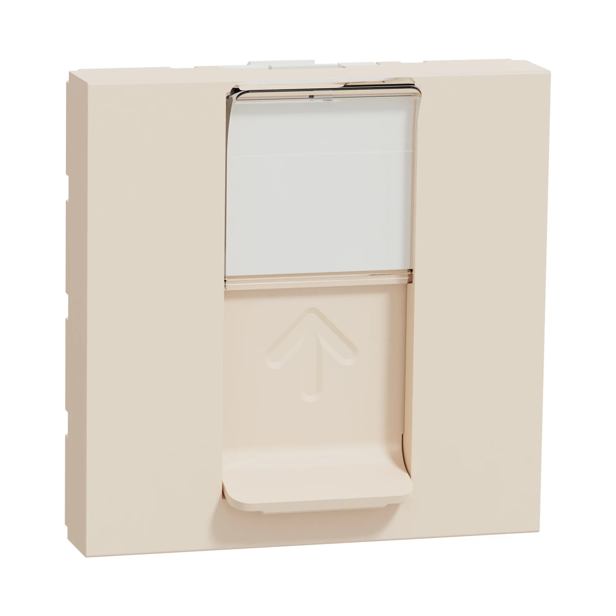 Schneider Electric NU341544 Yeni Unica, RJ45 Cat6 UTP Data Socket 2 module, Cream