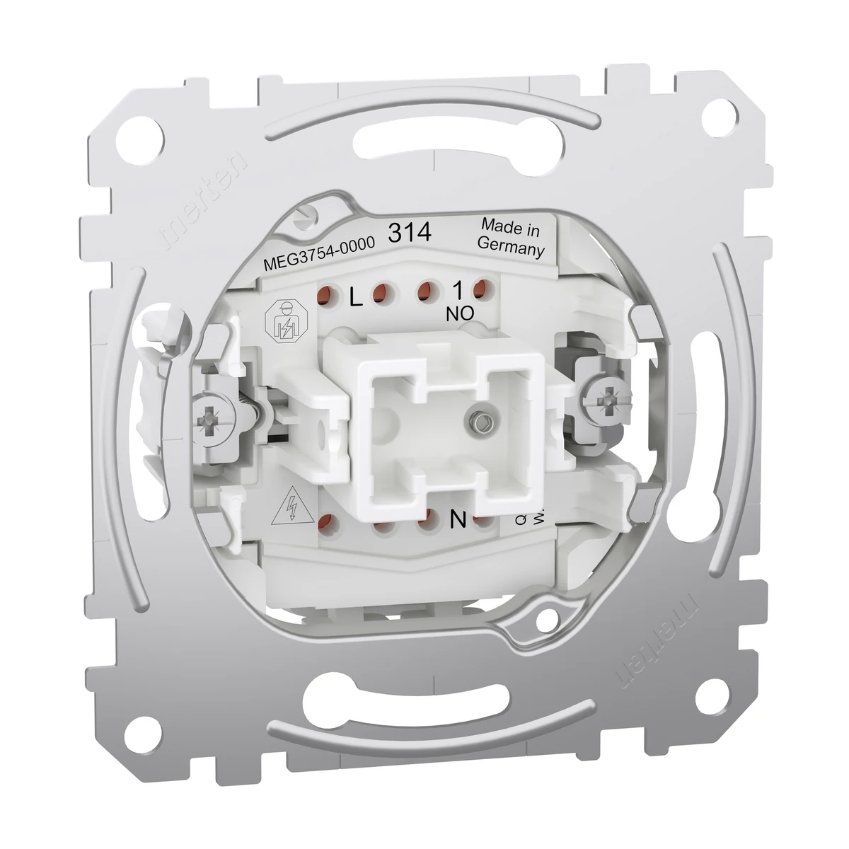 Schneider Electric MEG3754-0000 Merten, Hotel Energy Saver Mechanism, 6A, Quick Connection