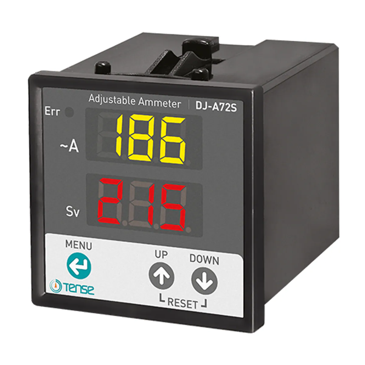 Tense DJ-A72S Dijital Ampermetre, 72 x 72 mm