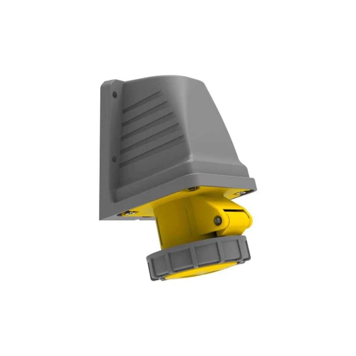 Bemis BC1-1303-7535 CEE 90° Angled Wall Socket 16 A 2P+E IP67
