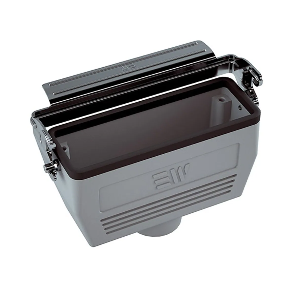 Mete Enerji 29376S 24x16A Multi-Contact Extension Housing Mounted Riveted Gasketed Single Metal Latch Top Entry
