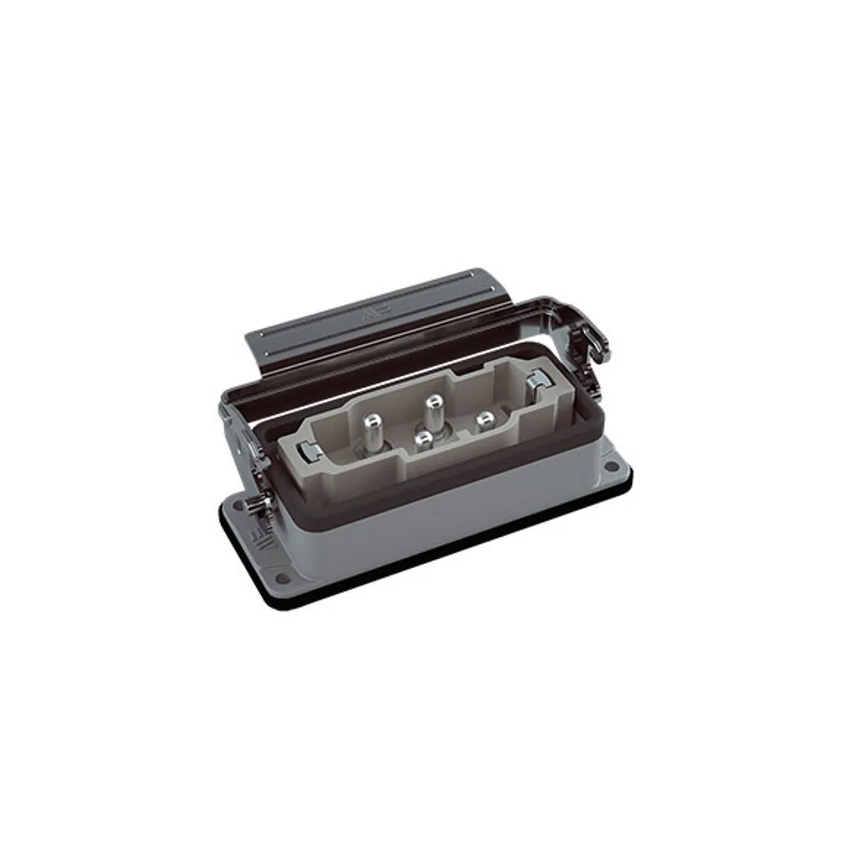 Mete Enerji 403587S 4/0x80A Multi-Pole Machine Plug with Single Metal Latch