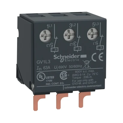 Schneider Electric GV1L3 TeSys GV2 Current Limiter Module
