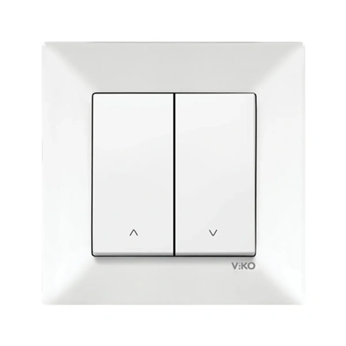 Viko Karre Meridian White Blind Control Switch