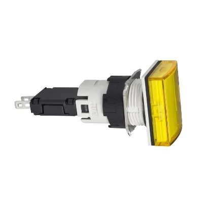 Schneider Electric XB6DV5BB Rectangular Pilot Light Yellow