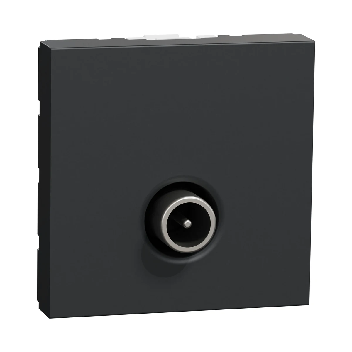 Schneider Electric NU345154 Yeni Unica, TV/R Socket, Standalone, 2 module, Anthracite