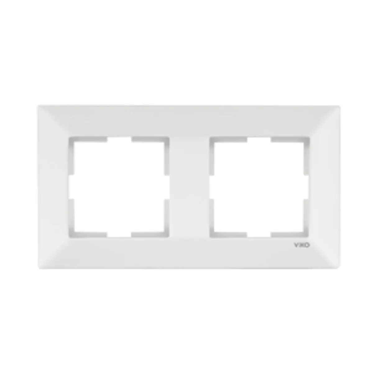 Viko 90979032 Karre Meridian Cream Double Vertical Frame