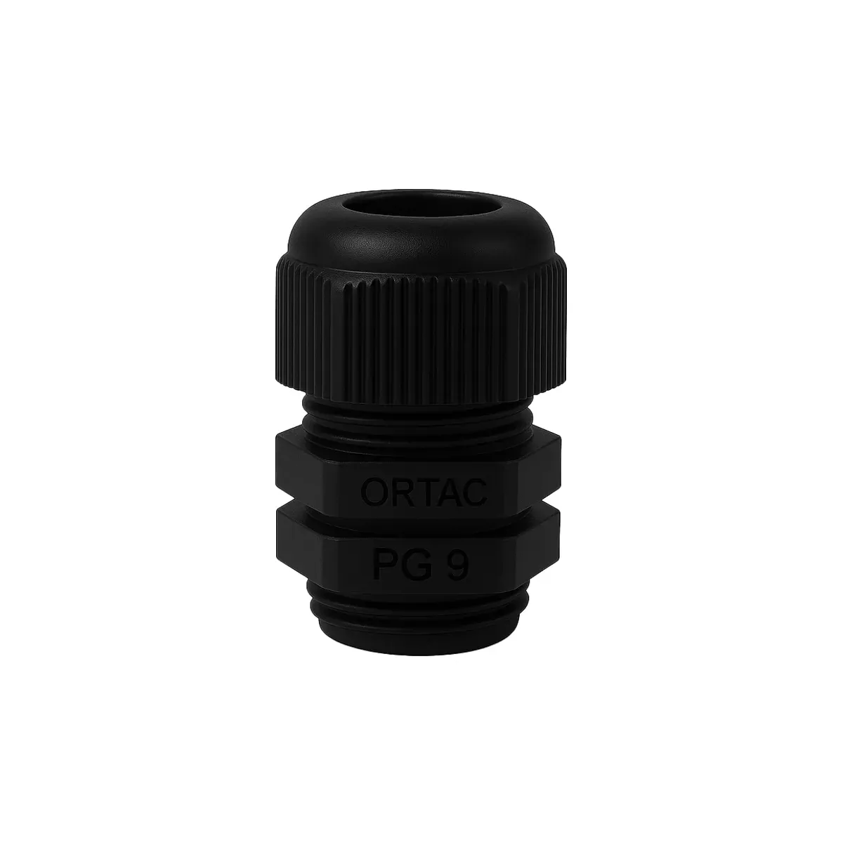 Ortaç PG 42 Standard Watertight Type Cable Gland Black (15 pcs/box)