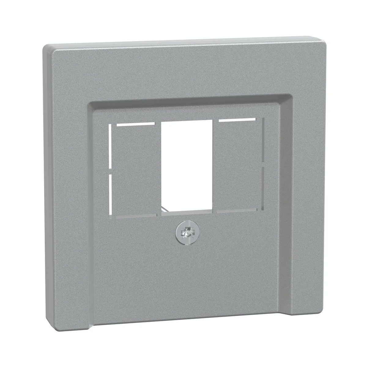 Schneider Electric 297960 Hoparlör prizi tuş kapağı,alüminyum,M-Plan/M-Elegance çerçeveler için — üretici ürün görseli