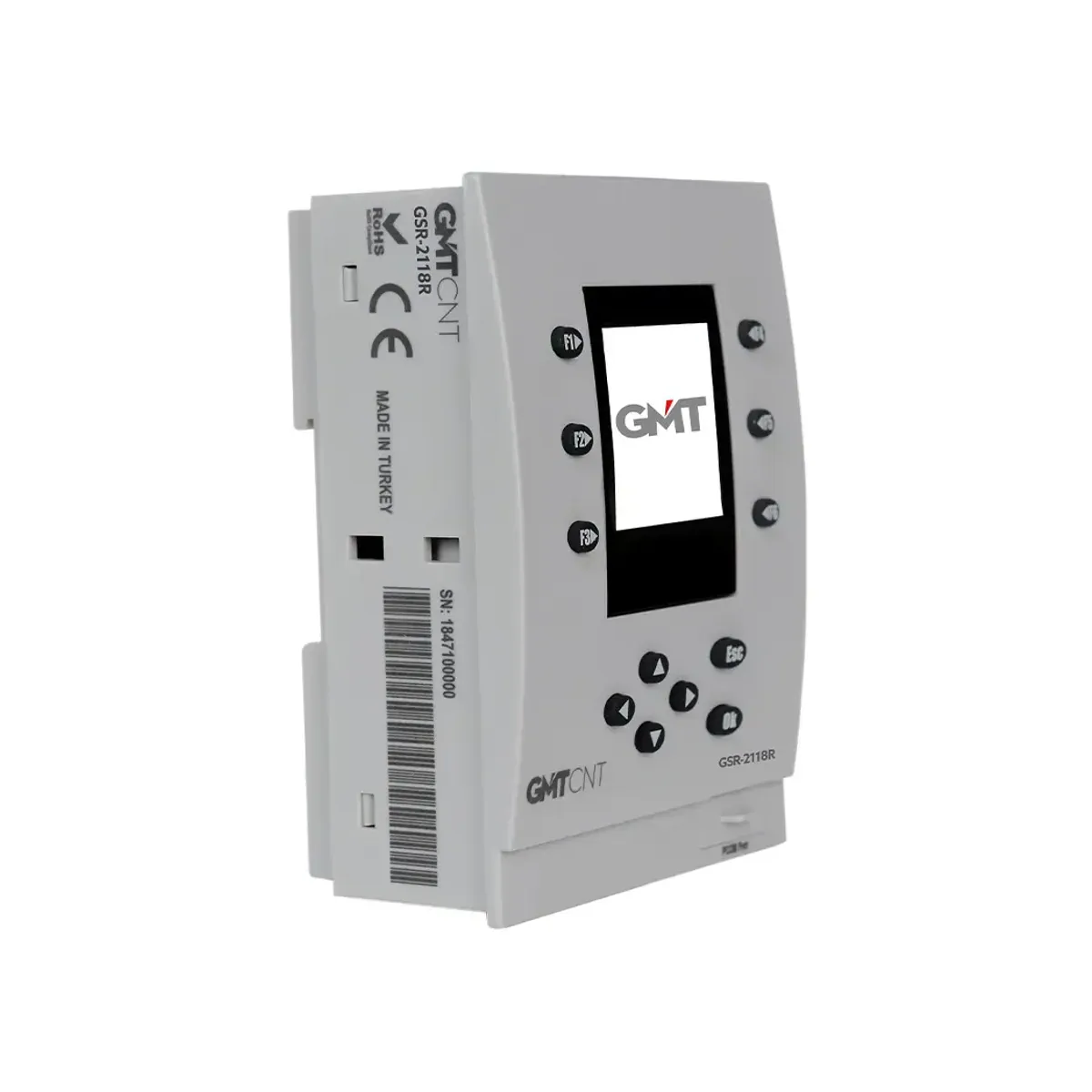GMT GSR-2118R Ekranlı Mini PLC (üretici ürün görseli)