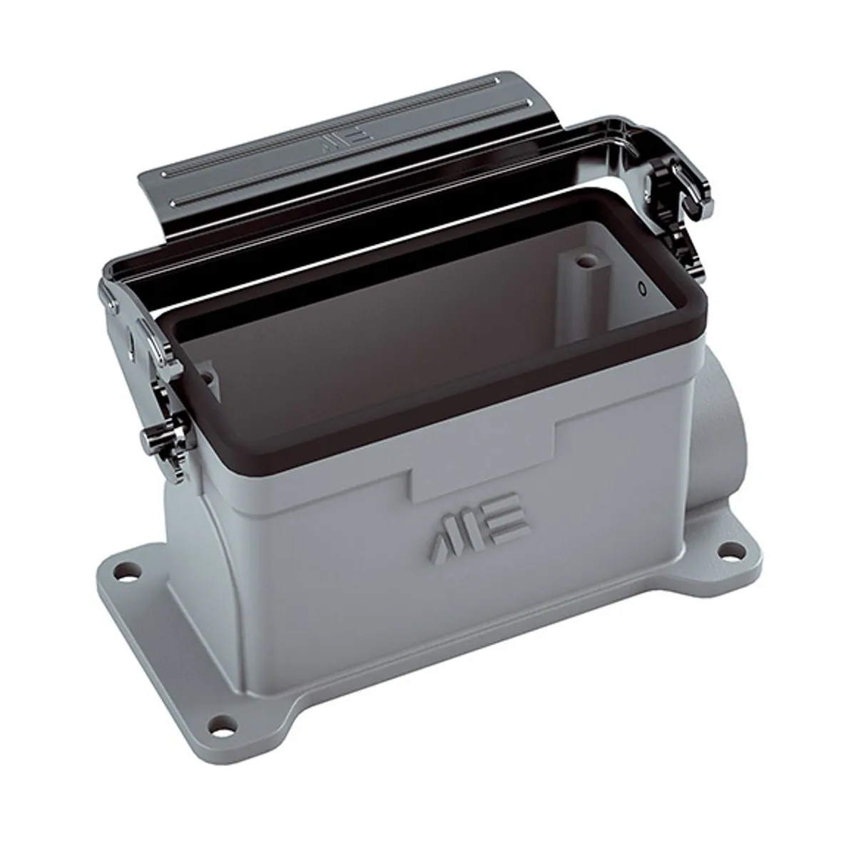 Mete Enerji 29361S 16x16A Multi-Contact Wall-Mounted Housing Single Metal Latch