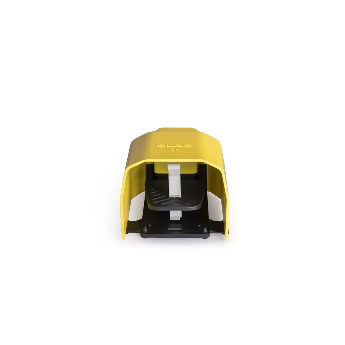 Emas PDK Serisi Metal Korumalı 1NO+1NC Tekli Sarı Plastik Pedal PDKS11BX10