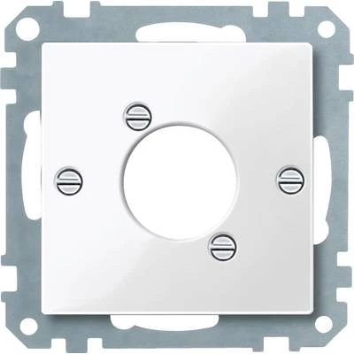 Schneider Electric 468019 Merten System M, XLR Ses Fişi Bağlayıcı Tuş kapağı Kutup Beyaz