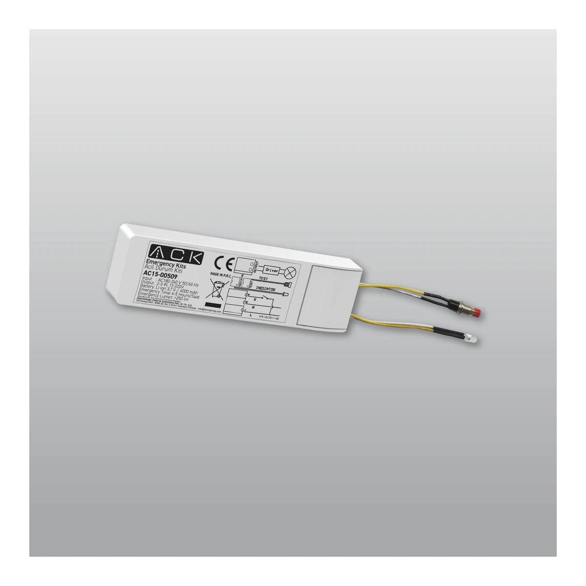 ACK AC15-00509 LED Işıldaklar ve Kamp Lambası 3 W — temsili üretici aile görseli
