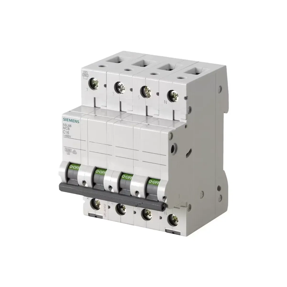 Siemens 5SL6632-7 Sentron MCB Serisi Otomatik Sigorta - 4 Kutup 32A C Tipi,6kA