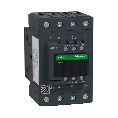 Schneider Electric LC1DT60AF7 TeSys Deca Kontaktör 4P 60A AC1 110VAC 4NA — üretici katalog görseli
