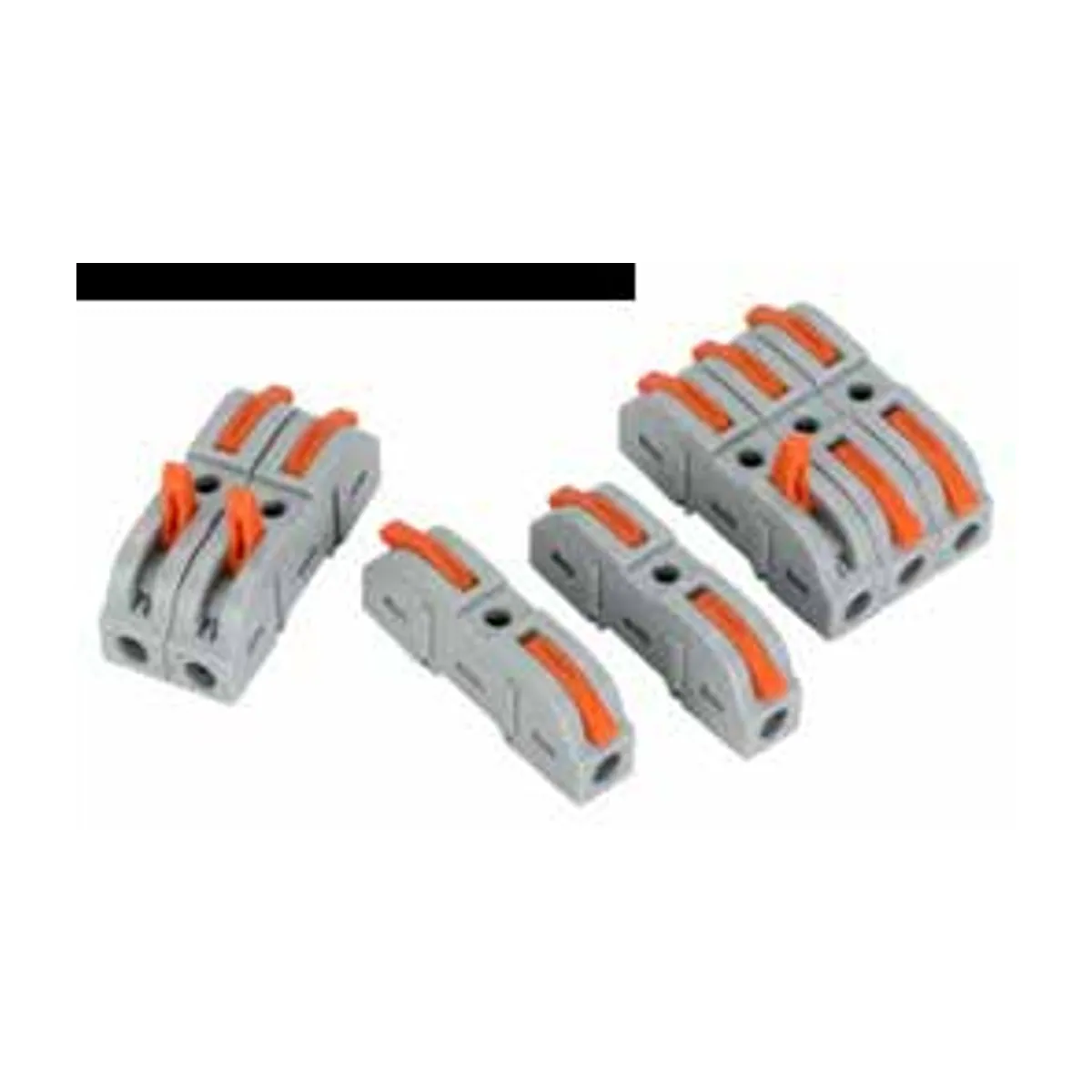 KSN KCT-1 Double-Sided Latch Terminal Block 1-1-Way 0.2-4 mm2