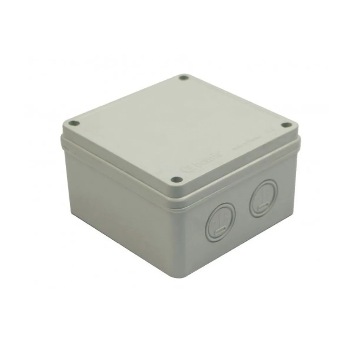 Bemis BB1-0531-0006 ABS Junction Box Opaque Screw Cover IP67 120x120x70 mm