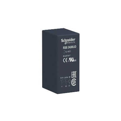 Schneider Electric RSB2A080JD 12 V DC Interface Relays (RSB)