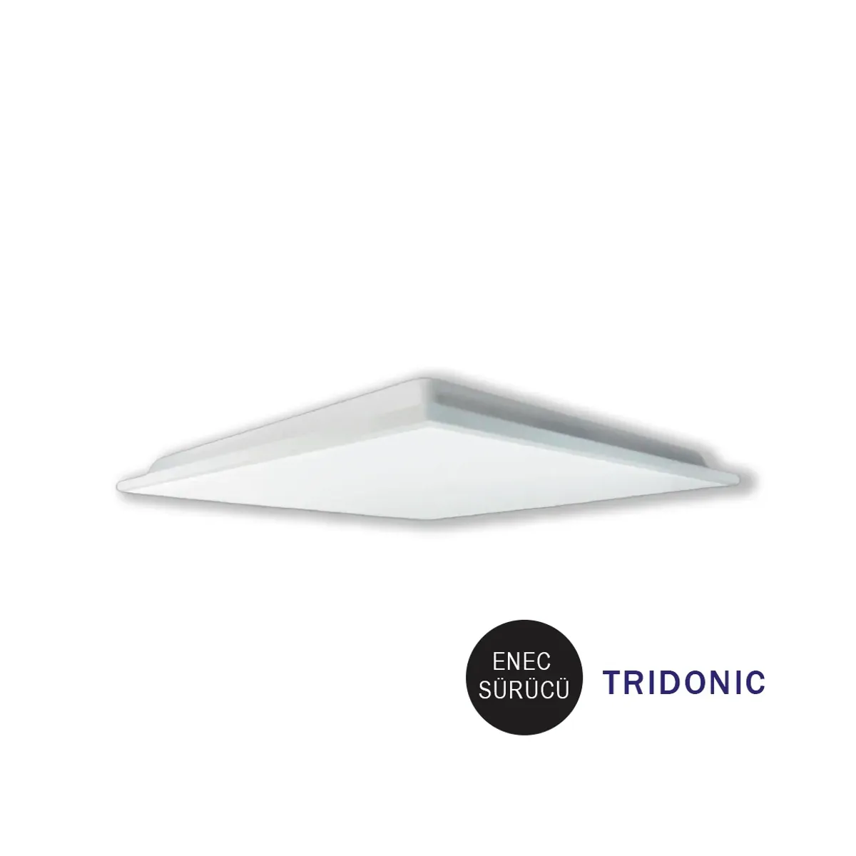16W Flush-Mounted 30x30 Square 4000 K ENEC Driver - TSE Lumia Series Backlight LED Panel Luminaire