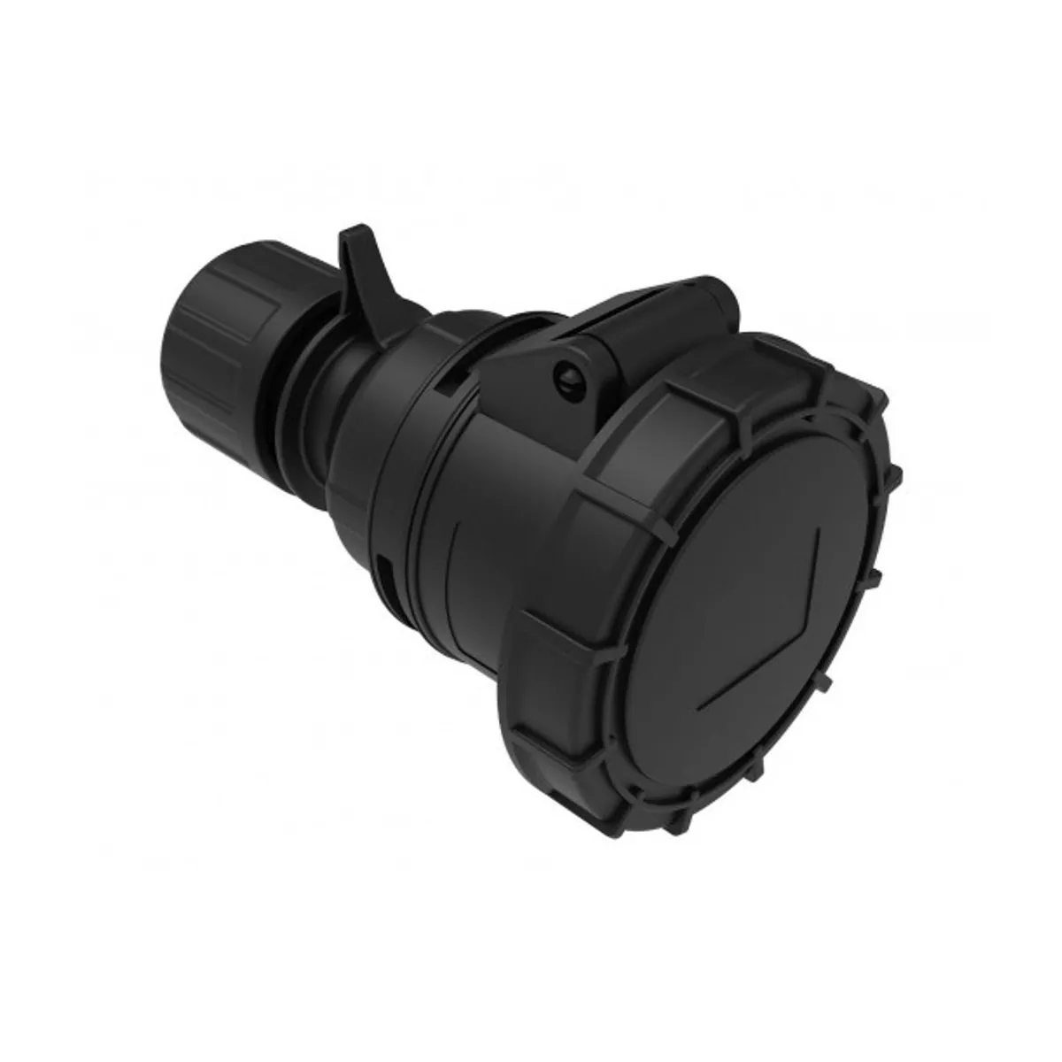 Bemis BCS-1505-7312 CEE Extension Socket 16 A 3P+E+N IP67 Black