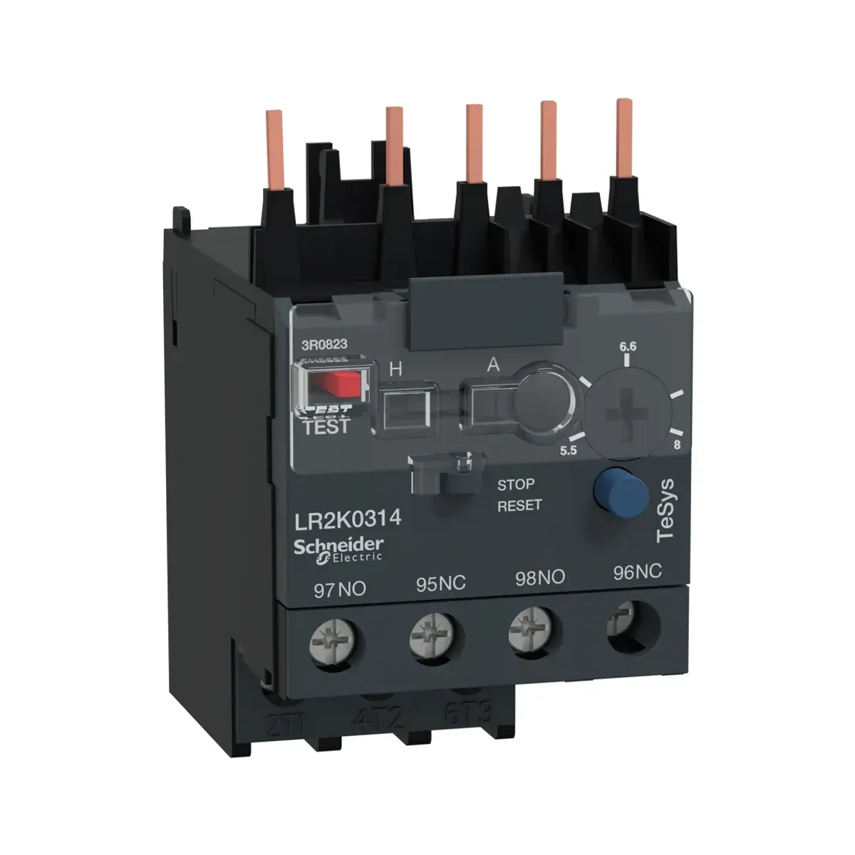 Schneider LR2K0314 TeSys K Differential Thermal Overload Relays 5.5...8A Class 10A
