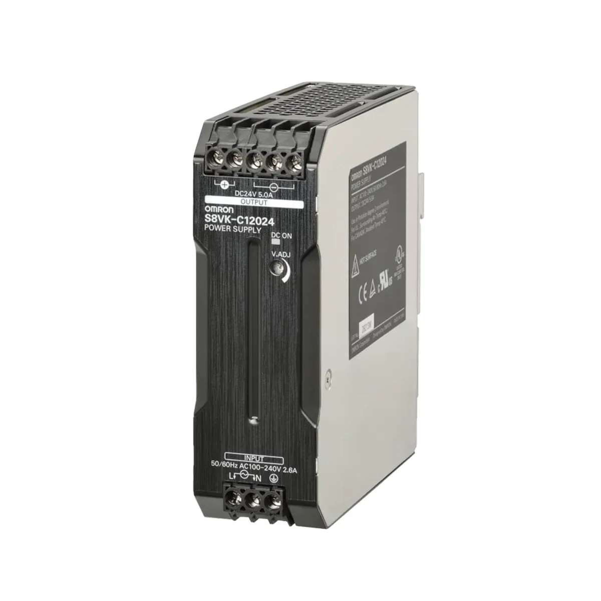 Omron S8VK-C12024 5A 120W 24V DC Ray Tipi Güç Kaynağı