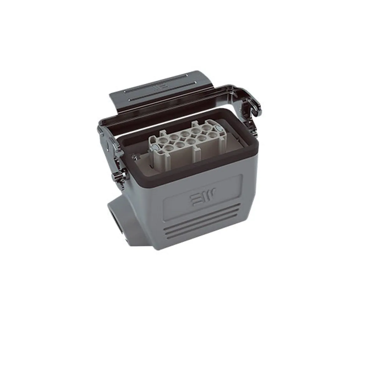 Mete Enerji 403505S 10x16A Multi-Contact Extension Socket Side Entry Sealed Single Metal Latch