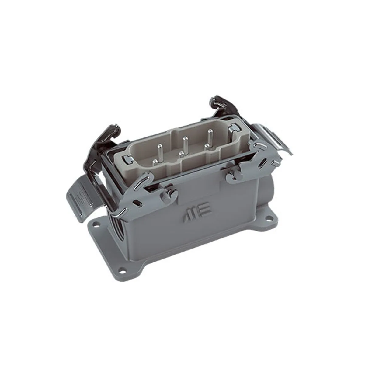 Mete Enerji 403108S 6x35A Multi Wall Socket Dual Entry Metal Latch
