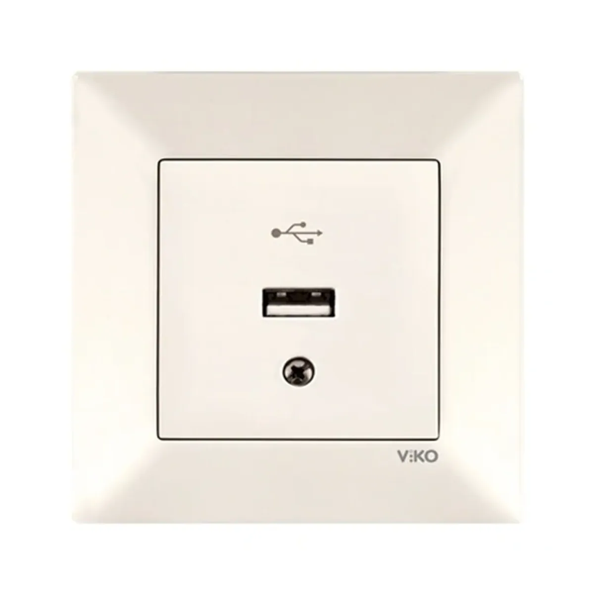 Viko Karre Meridian Cream USB Connector