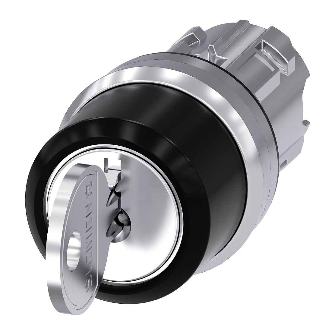 Siemens 3SU1050-4BM01-0AA0 Control Push Button RONIS 1-0-2 position locking spring-return latching push button head