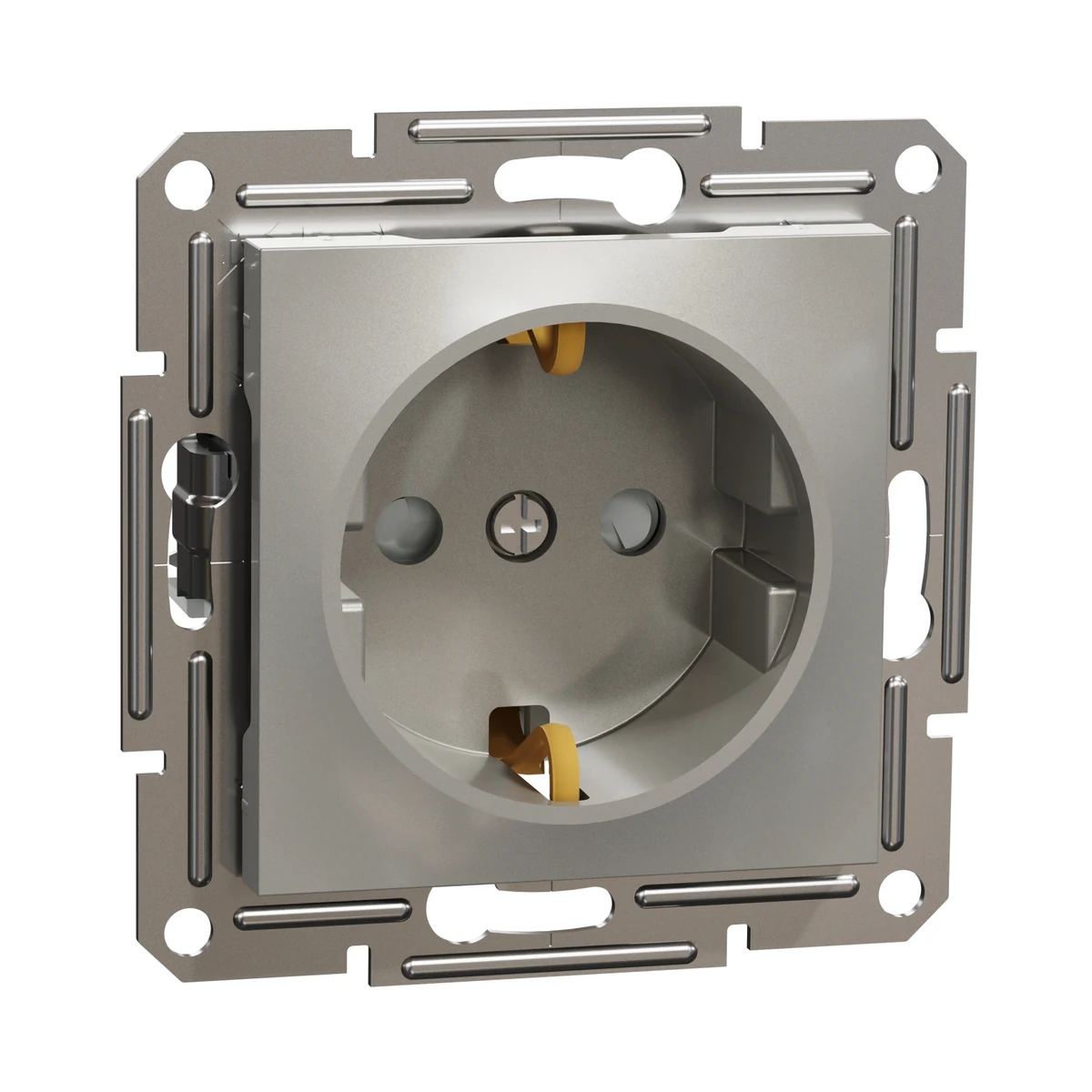 Schneider Electric EPH2900269 Asfora Child-Protected Grounded Socket Bronze