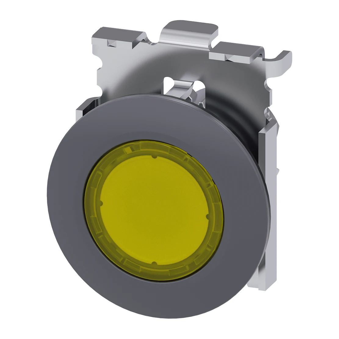 Siemens 3SU1061-0JB30-0AA0 Control Push Button Yellow